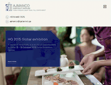 Tablet Screenshot of ajmanco.com